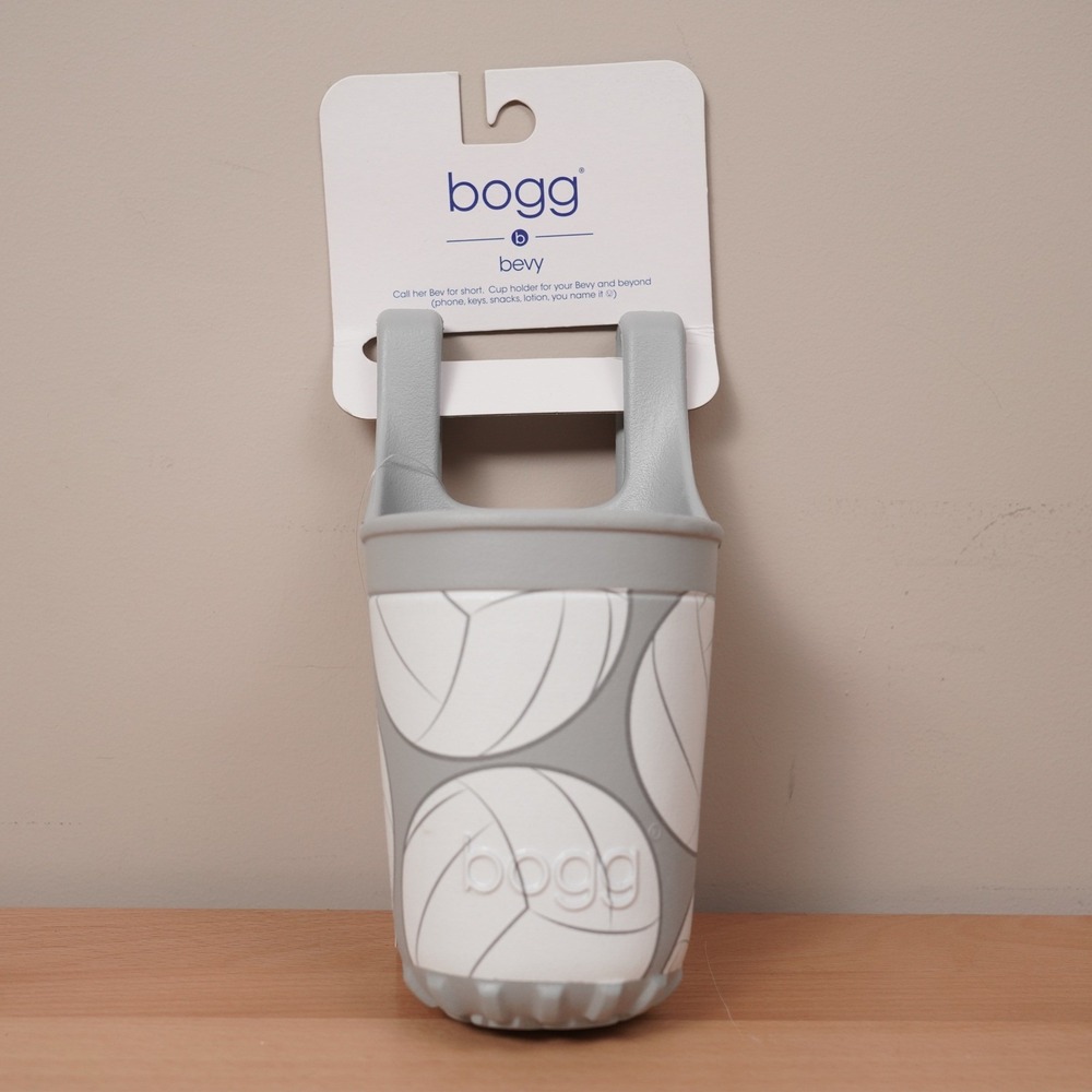 Bogg Cup Holder Unisex OS Grey Bevy Can You Dig It Volleyball Bag Attachment